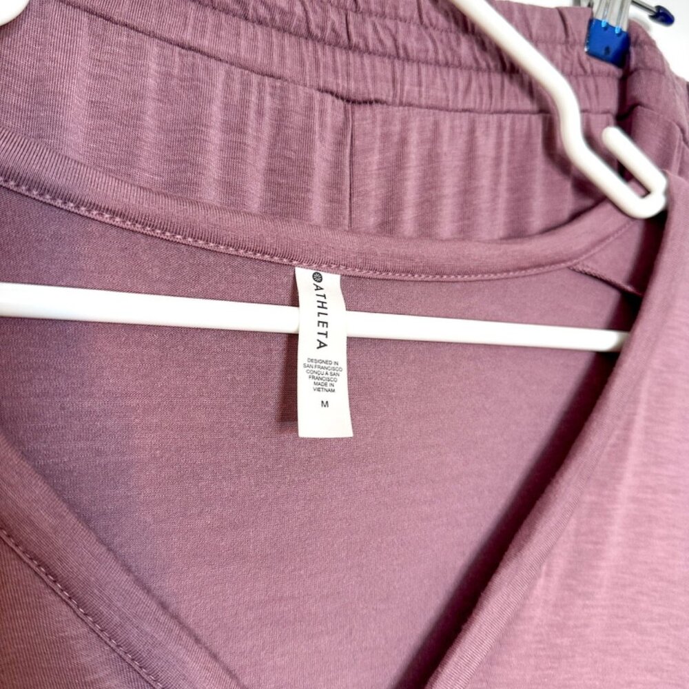 Pink Athleta Lounge/PJ Two-Piece Set - Picture 2 of 5